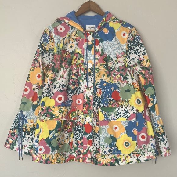 Anthropologie Sarah Campbell Anorak Jacket - Picture 10 of 11